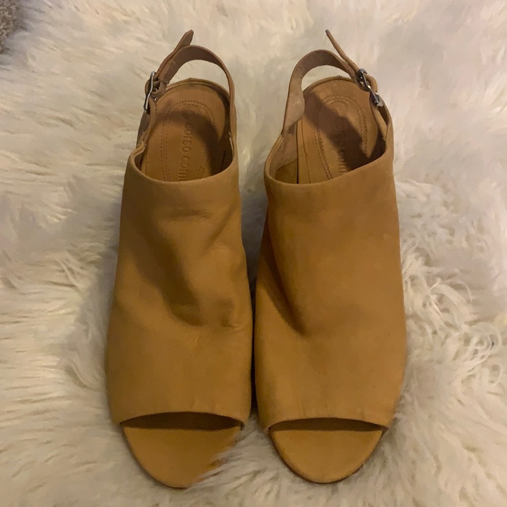 Corso Como Real Leather Heel. Size 8.5
